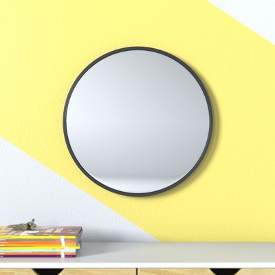 Wooden Framed Mirror Wavy Wall Mirror Art Deco Mirror,Round Mirror,Bedroom Wall Mirror,Sitting Room Mirrors,Entrance Way Mirror-The Pop Home