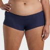 Women's Pointelle Ruched Front Boy Shorts - Wild Fable™ - 4 of 4