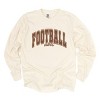 Simply Sage Market Varsity Football Vibes Garment Dyed Long Sleeve - 2 of 4