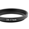 Unique Bargains Aluminum Durable Lightweight Anodized Camera Lens Filter Adapter 34mm-37mm Black 1 Pc - 4 of 4
