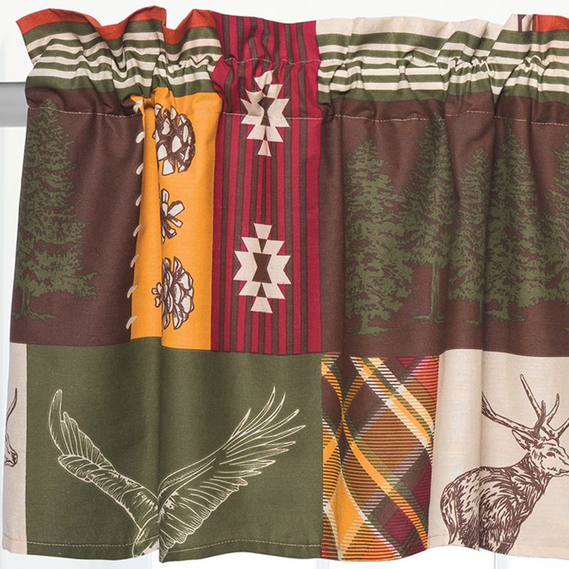 C&F Home Keaton Brown Valance Collection, 3 of 5