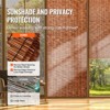 VEVOR Natural Reed Fencing, 4 ft x 16.4 ft, Reed Screen Curtain Balcony Reed Fence Roll for Outdoor Backyard Patio, Decorative Fence - 4 of 4