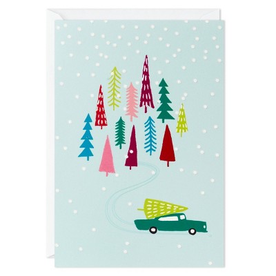 10ct Hallmark Christmas Tree Farm Holiday Greeting Cards