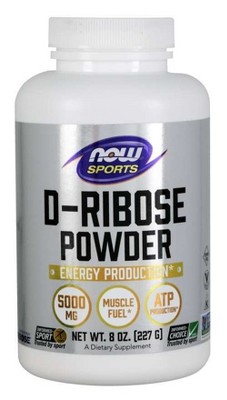 D-Ribose Powder, 100 % pure by Now Foods  -  8 oz Powder