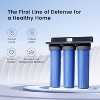 Waterdrop 3-Stage Whole House Water Filter System,Reduce Iron&Manganese,with Carbon &Sediment Filters,7-Stage Filtration, WHF3T-FG,1" Inlet/Outlet - 2 of 4