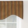 RLF Home Fast Lane Cornice 100% Cotton with Fully Lined 3" Rod Pocket Valnance for Windows 50" x 17" Cornucopia - 3 of 4