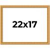 PosterPalooza | 22x17 Wood Antique Frame with UV Acrylic, 4 Finishes: Bronze, Gold, Silver, and Black - 2 of 4