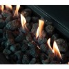 Modern Concrete Outdoor Fire Pit Table with Stainless Steel Burner and Propane/Natural Gas Compatibility - 3 of 4