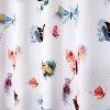 Butterfly Wishes Shower Curtain - SKL Home: Polyester Fabric, Machine Washable, Pressed Molded Design - 2 of 4