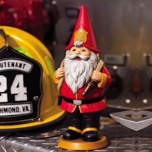 Evergreen Fireman Inspirational Garden Gnome - 1 of 1