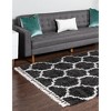 Unique Loom    Hygge Shag Trellis Area Rug - 3 of 4