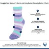 Snuggle Feet Women's Warm and Cozy Butter Novelty Socks  (1 Pair) - 2 of 3