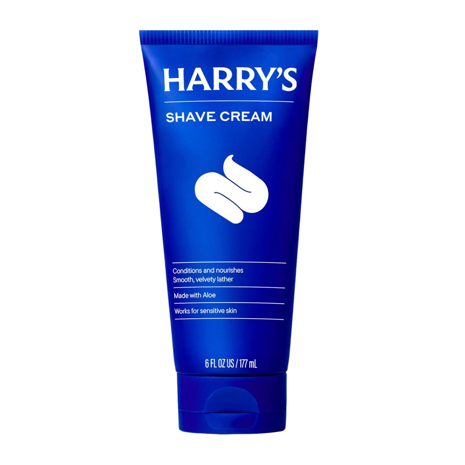 Harry's Shaving Cream for Men - 6oz: Face Application, All Hair Types, Combination & Dry Skin, Lavender & Amber Scent