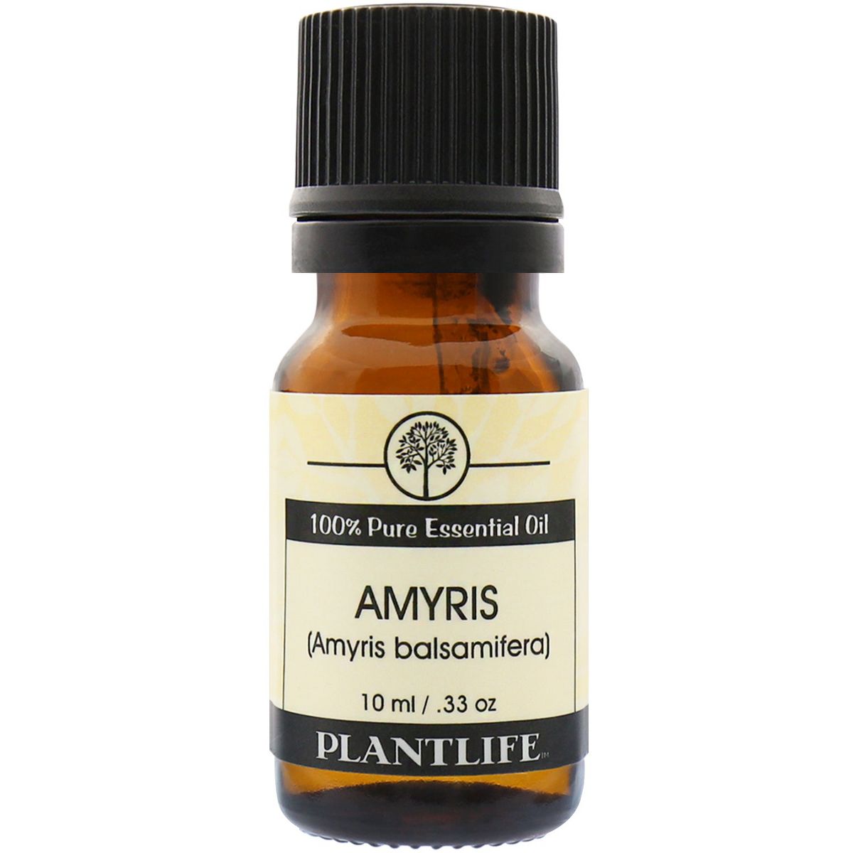 Plantlife Amyris Aromatherapy Essential Oil – 100% Pure, Therapeutic Grade, No Additives or Fillers, 10 ml
