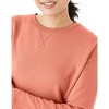 Hanes Originals Comfywear Women's French Terry Crewneck Pullover - 4 of 4