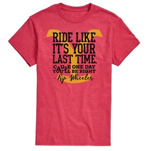 Men's - Yellowstone - Ride Like It's Your Last TI'me Short Sleeve Graphic T-Shirt - 1 of 4