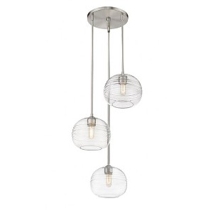 Z-Lite Harmony 3 - Light Chandelier in  Brushed Nickel - 1 of 4