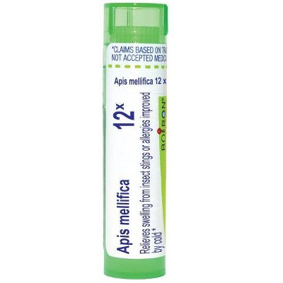 Apis Mellifica 12X by Boiron Homeopathic Single Medicine For First Aid  -  80 Pellet