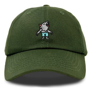 Dalix Werewolf Embroidered Moon Dad Hat Cotton Baseball Cap Adjustable Mens - 1 of 4