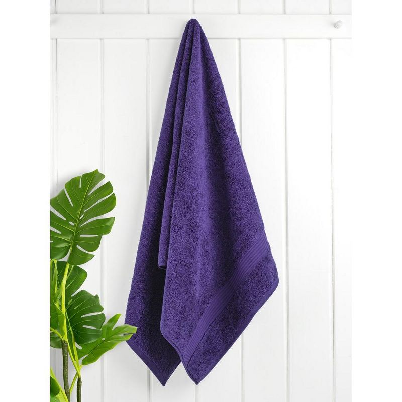 American Soft Linen Premium Quality 100% Cotton 4 Piece Bath Towel Set, Soft Absorbent Quick Dry Bath Towels for Bathroom, 2 of 8