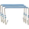 Amber Fight Gear Enhanced Training Agility Hurdles: Premium Self-Return Aluminum Set for Track, Field, Soccer, Football -27 inch to 42 inch (Set of 3) - 2 of 4