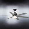 Urban Ambiance Luxury Transitional Ceiling Fan 17.25''H x 56''W,  Charcoal Finish,  Melton Collection, UHP9333 - 4 of 4