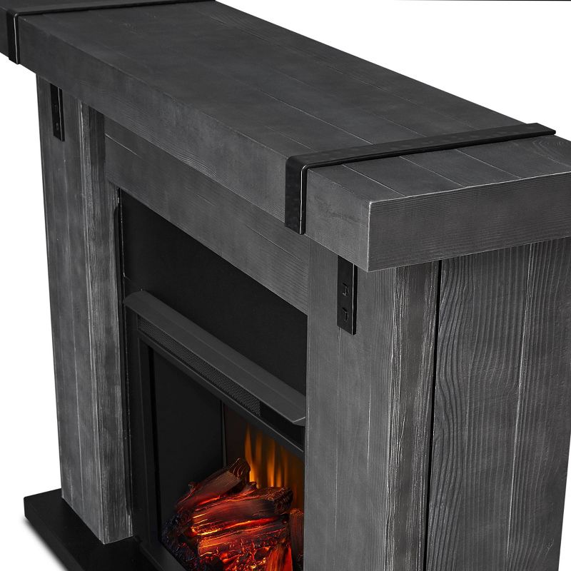 Real Flame Aspen Indoor Electric Fireplace Gray, 5 of 11