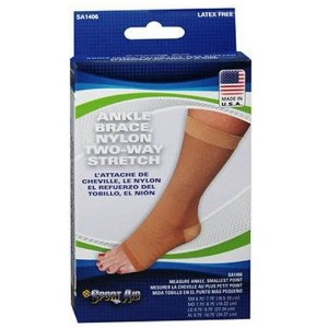 Sport Aid Slip-On Ankle Brace Support Small Beige - 1 of 4