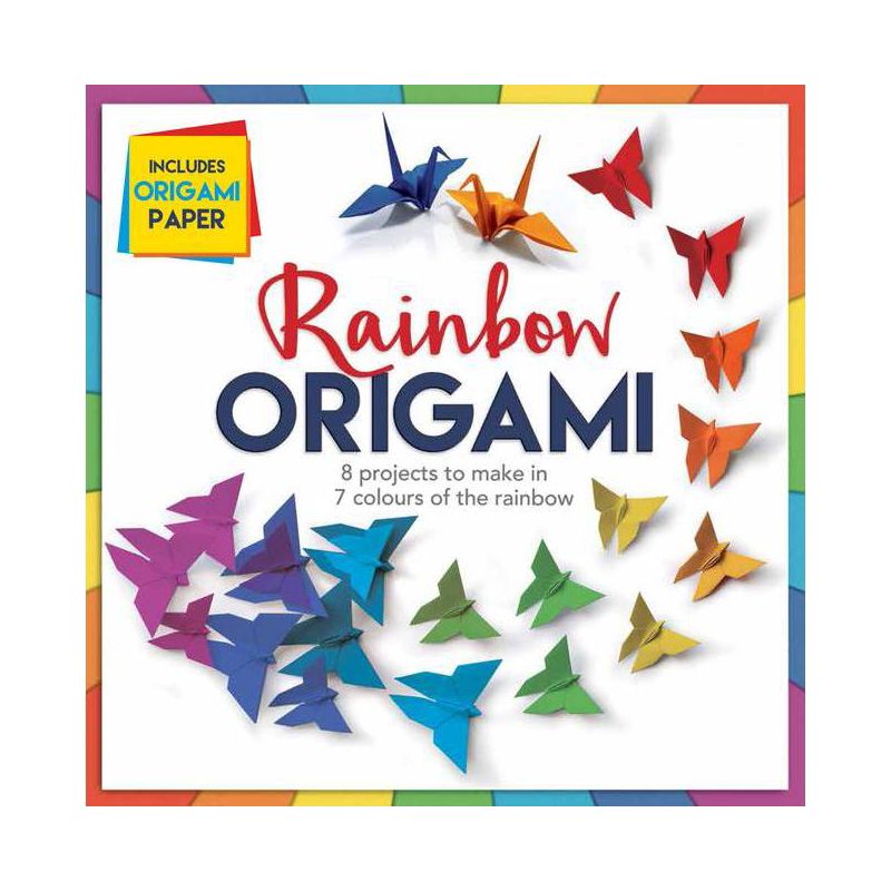 Rainbow Origami - (Y) by  Anna Brett (Paperback), 1 of 2
