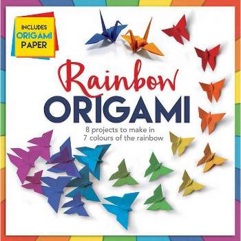 Rainbow Origami - (Y) by  Anna Brett (Paperback)