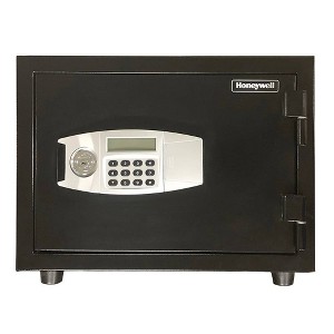 Honeywell Water Resistant 1 Hour Fire & Theft Safe: Steel, Electronic Lock, Impact & Fire-Resistant, Portable Security Safe - 1 of 4