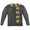Men's Harry Potter Hufflepuff Block Scarf Long Sleeve Costume T-Shirt - 3 of 4