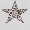 Rerun Island Women's Animal Print Star Short Sleeve Graphic Cotton Retro Vintage Ranger Baby Tee - White Caviar 3X - 2 of 4
