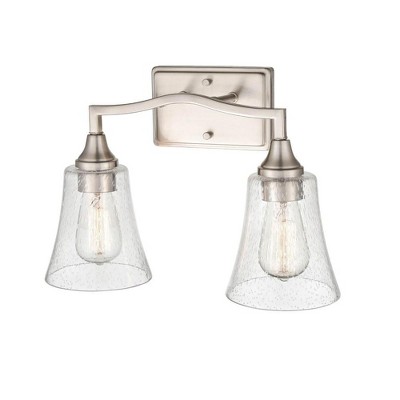 Millennium Lighting Caily 2 - Light Vanity in  Brushed Nickel