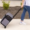 Everything Mary Collapsible Rolling Scrapbook & Featherweight Case, Black & White Stripe - 4 of 4