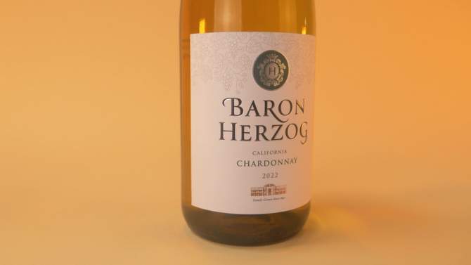 Baron Herzog Chardonnay White Wine - 750ml Bottle, 2 of 5, play video