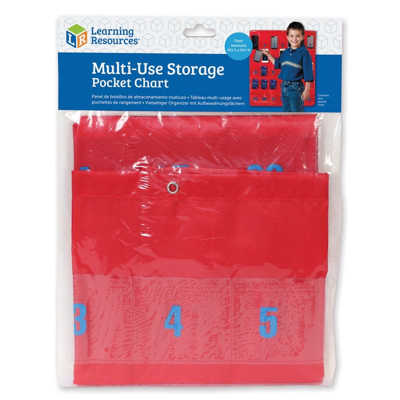 Learning Resources Calculator Storage Pocket Chart, 5 of 6