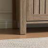 KTMBDW Shoe Cabinet, 4-Tier Shoe Storage Organizer with Slat Vented Doors, Freestanding Wooden Shoe Rack Cabinet for Hallway, Living Room, Dark Taupe - 4 of 4
