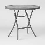 32" Patio Bistro Table - Clear - Room Essentials™