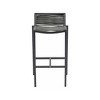 Meridian Furniture,Maldives Rope Fabric Outdoor Patio Barstool, Set of 2 - 3 of 4
