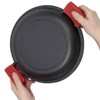 SEVOBAL Grill Cookware 2 in 1 Outdoor Oven with Skillet Lid for Versatile Cooking and Campfire Use Area, Black, 12.5"*10.2"*6.2" - 3 of 4