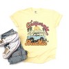Simply Sage Market Women's California Beachin' Car Short Sleeve Garment Dyed Tee - 3 of 4