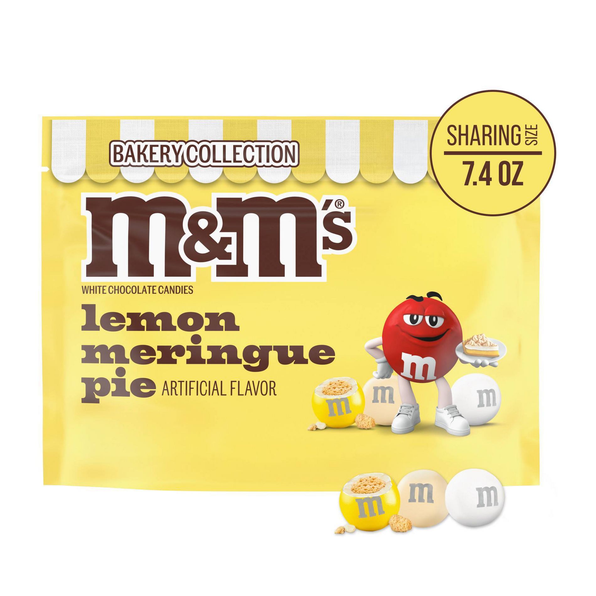 M&M's White Chocolate Lemon Meringue Pie Sharing Size - 7.4oz