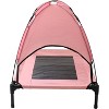 Midlee Pink Dog Cot Canopy - image 3 of 4