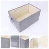 REGALWOVEN Fabric Foldable Closet Storage Bins with Handles 2 Pcs - image 2 of 4