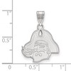 Black Bow Jewelry Sterling Silver East Carolina Pirates NCAA Medium Pendant - 2 of 3