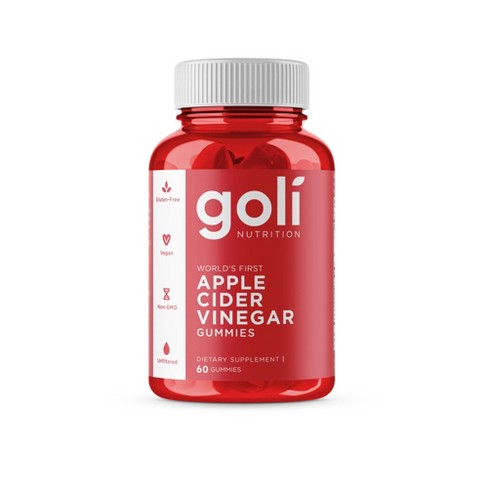 Goli Nutrition Apple Cider Vinegar Vegan Gummies - image 1 of 3