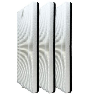 Nispira True HEPA Filter Replacement Compatible with Membrane Solutions MS18 Air Purifier Tower 3 Pack