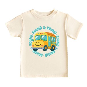 The Juniper Shop SmileyWorld Round & Round Bus Toddler Short Sleeve Tee - 1 of 4