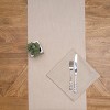 C&F Home Hemstitch Solid Tan 100% Cotton Cloth Table Runner 14" x 72" - 2 of 4